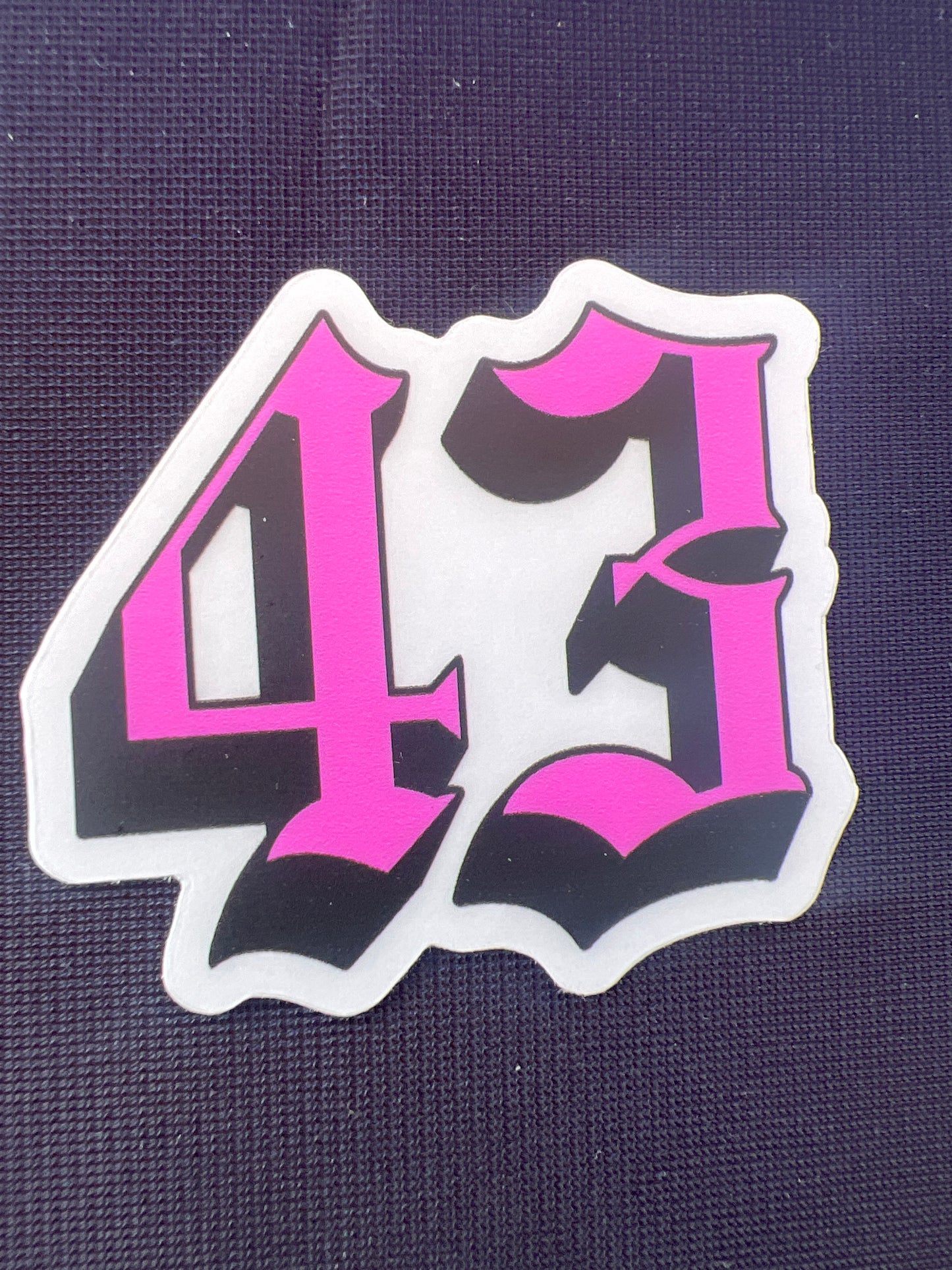 43 Sticker