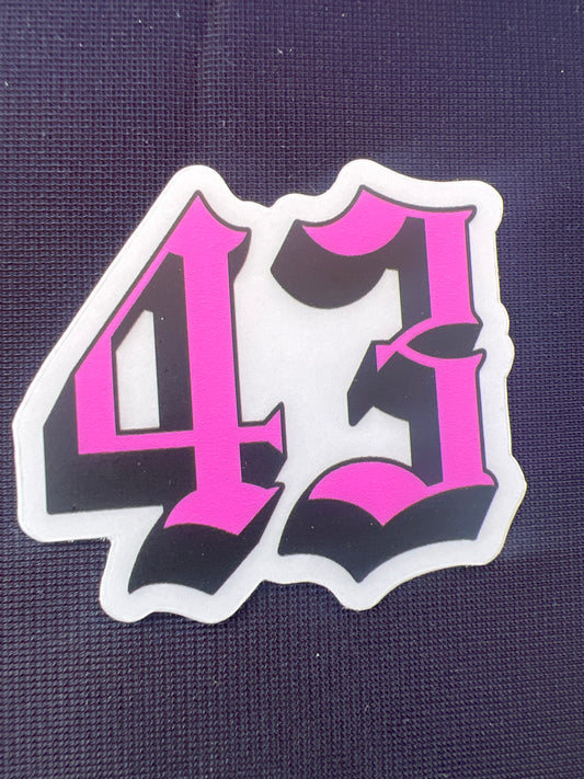 43 Sticker